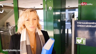 Ultra-Kinky school chick got plowed in a camper, in the middle of a highly ultra-cute day