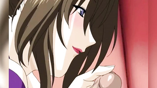 Buxom COUGAR deep throats man's manmeat, sixty-nines him and nails him switch sides cowgirl