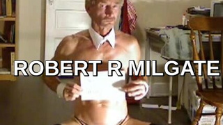 ROBERT RICHARD  MILGATE TOTALLY EXPOSED WEARING BLACK STOCKINGS  AND HIGH HEELS