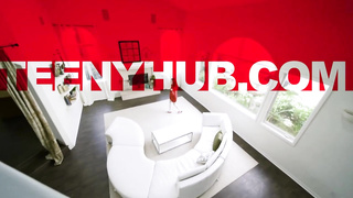 Madi Collins is a bitchy red-haired with diminutive boobs who loves to bang her step- step-brother