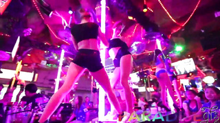 Paradise Girlfriends - Twins soiree on vaca and getting smashed at pub - Part 1