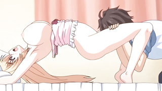 Anime Porn guy tolds his fabulous ditzy step-sister that swallowing his jizm would make her smarter