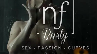 Crimson haired sweetie with enormous tits, Kiara Lord is getting her daily dosage of pound