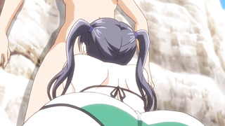 Toon dark-haired with yam-sized milk tits despertely needs a fine pummel and an powerful climax