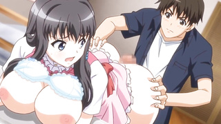 Toon dark-haired with yam-sized milk tits despertely needs a fine pummel and an powerful climax