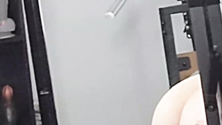 Caught My Steaming Step Sis While She Faps in her Bedroom for her Bf