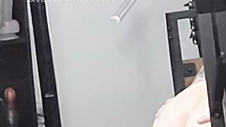 Caught My Steaming Step Sis While She Faps in her Bedroom for her Bf