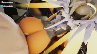 Ginormous butt honey is anxiously blowing her paramour's rock stiff weenie, to make him pour out from enjoyment