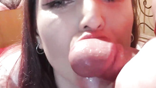 Deep-Throating this bone till I make it dry