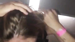 teen sucks cock and gets cum on her face