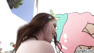 Evelyn Claire is a captivating black-haired who has high expectations from guys she determines to bang