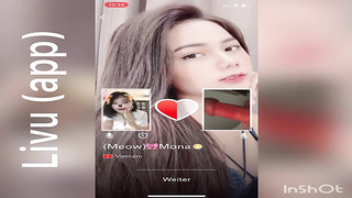 Crazy man is demonstrating his rock rock-hard knob to various women, duringa vid talk