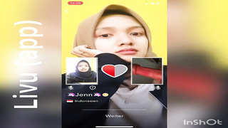 Crazy man is demonstrating his rock rock-hard knob to various women, duringa vid talk