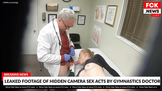 FCK News - Leaked Footage Of Medic Screwing His Blond Patient