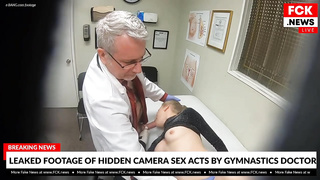 FCK News - Leaked Footage Of Medic Screwing His Blond Patient