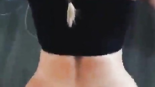 pretty fucked a young blonde with a butt