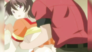 Tastey brown-haired from a hamburger store is permanently getting pounded while at work and loving it