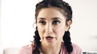 Jiggish nubile dark haired, Jane Wilde and her step- mommy, Brandi Love are having a molten 3some