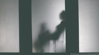 Joselyn and Isis are using a cord- on to penetrate each other's brains out, until they jism