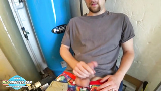 Der Heimwerker Fullt Meine Muschi Mit Riesiger Ladung