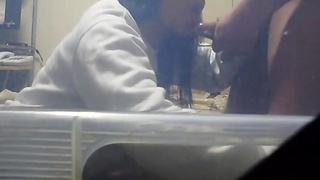 Married brown-haired bj's mouth-watering pecker