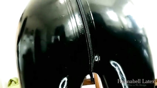 Nasty stunner in spandex trousers is about to use a enormous faux-cock, in front of the camera