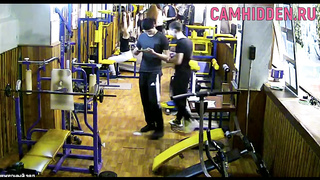 Some chicks are going to the gym to do their exercise routine, while others just want to poke