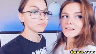 Lesbians Fuck With Dildo