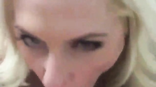 sexy blonde loves to suck big dicks