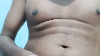 Spunking in a plums g-string