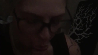 Pretty Booty White Dame Gives Grubby Head and Forearm Job Point Of View