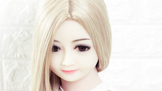 Blonde big tits Petite Young Sex Doll - quick Doggystyle or Cumshot