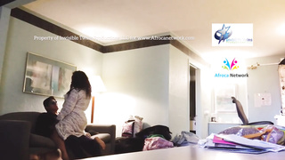 Training my son-in-law's 20 yr elder homie how to have orgy for the very first time