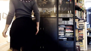 Brigitt is toying with her monstrous bosoms while penetrating a bang-out woman in front of the camera