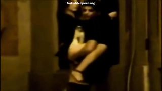 Young duo caught pounding on the street