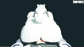 Bunny Penny is wailing while getting boinked from the back, because it senses so excellent