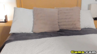 Passionate Fingering Pussy Before Bedtime