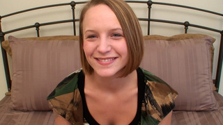 This blonde 19 yr old loves to deep throat