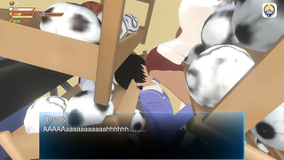 Female Domination University - Virgin farts in your face