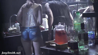 Jeny Smith is a sloppy minded gal who luvs to taunt studs in the night bar