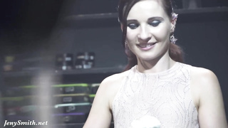 Jeny Smith is a sloppy minded gal who luvs to taunt studs in the night bar