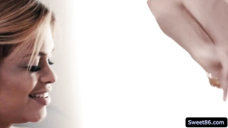 G/g stepsisters Aiden Ashley and Fate Cruz cootchie eating