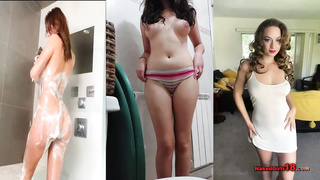 Compilation of 12 Cougar and nineteen Nubiles' Congenital Bumpers