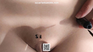 Dame with a purrfectly smooth-shaven fuckbox just got a fresh tat and can't wait to flash it