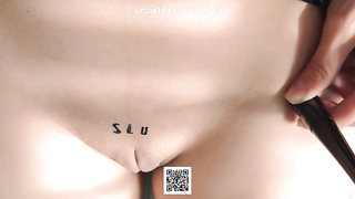 Dame with a purrfectly smooth-shaven fuckbox just got a fresh tat and can't wait to flash it