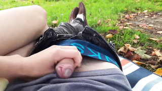 Whorey Blondie Teenager Rails a Weenie in Crowded Public Park