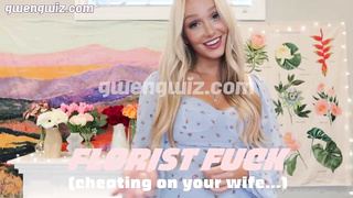 Super-Steamy blondie in glamour, white underwear and pantyhose is bellowing from delight while getting boned