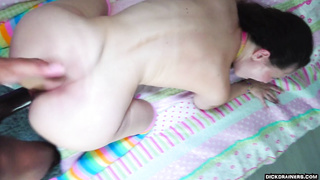 petite gets black noise