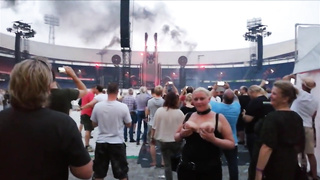 LIFADsub Demonstrating at Rammstein concert Rotterdam 2019 (Movie Compilation)