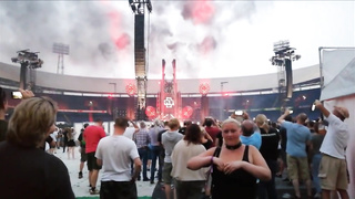 LIFADsub Demonstrating at Rammstein concert Rotterdam 2019 (Movie Compilation)